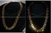 cordão masculino aço 316 l dourado